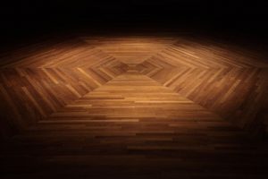 Wooden floor lighting by Sam Coles Lighting