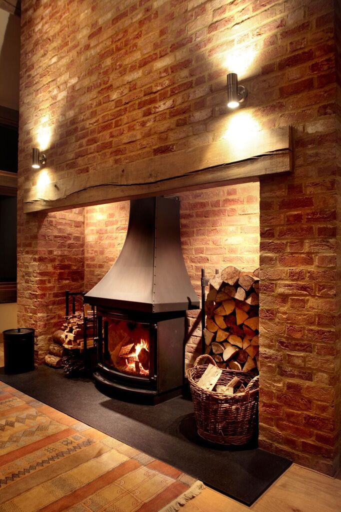 Fireplace lighting by Sam Coles Lighting 01