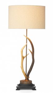 Antler table light from David Hunt Lighting